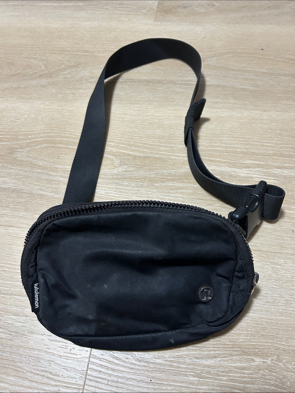 lululemon athletica Black Crossbody Belt Bag